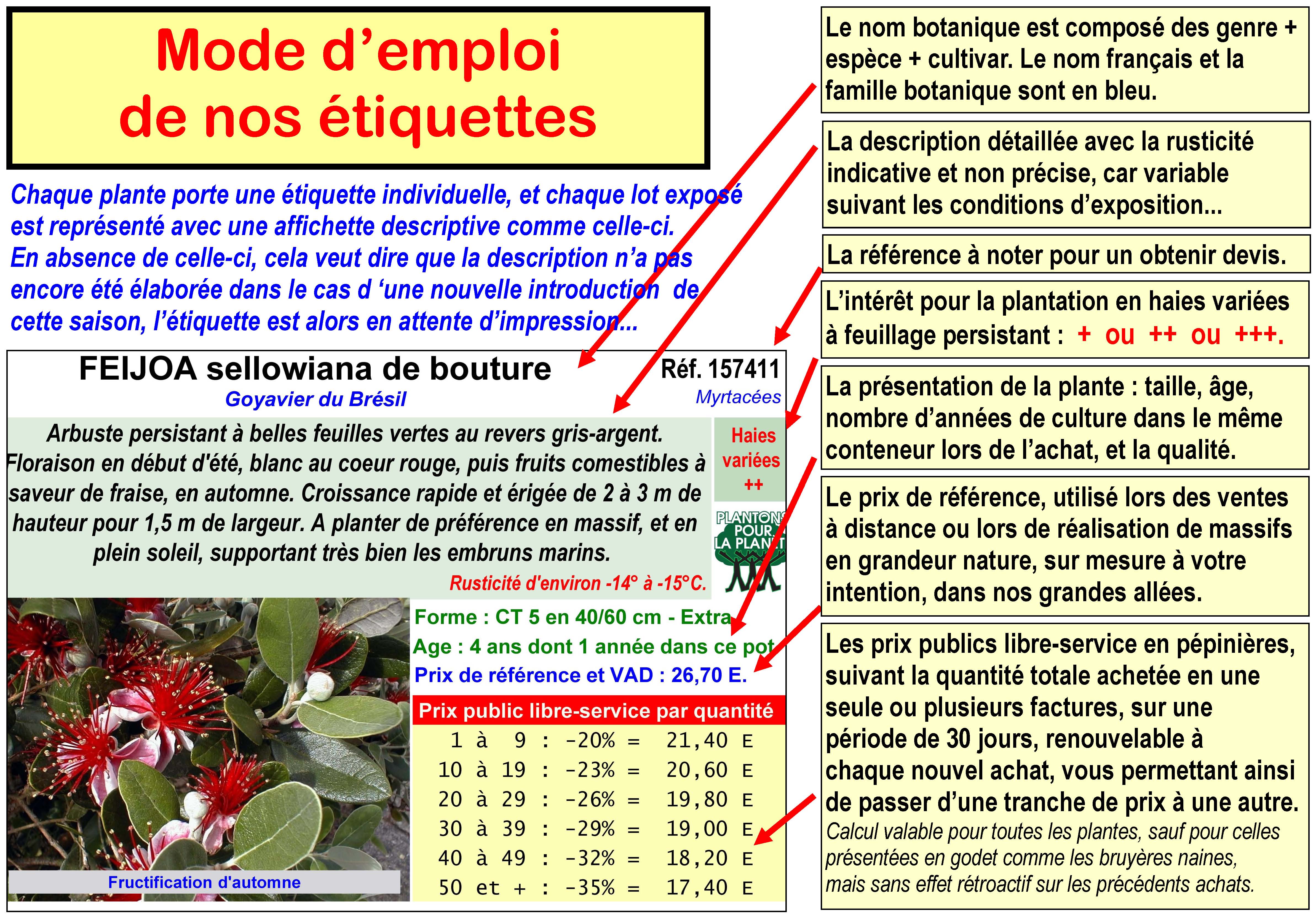 Etiquette en Expo-vente